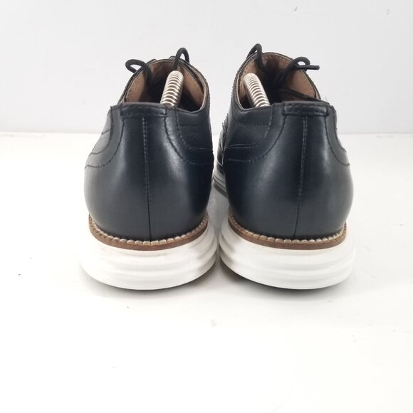 Cole Haan Original Grand Men's Size 9.5M Wingtip Dress Black Casual Shoe C26469 - Picture 3 of 11